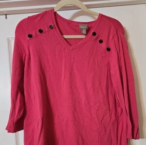 Chico's V-neck Light Sweater